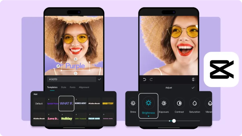 Mobile photo editing with the CapCut app