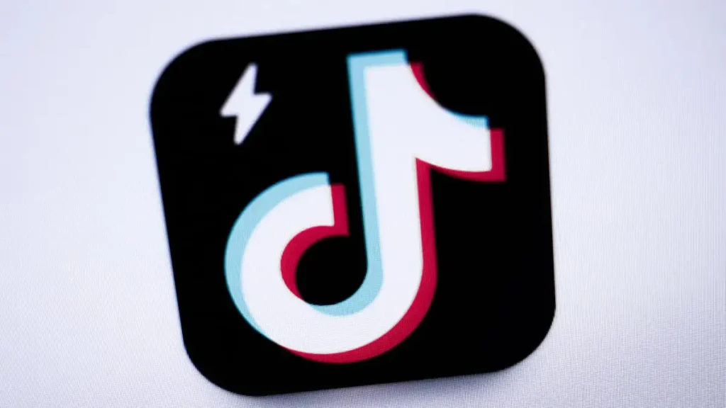 TikTok app logo icon close-up